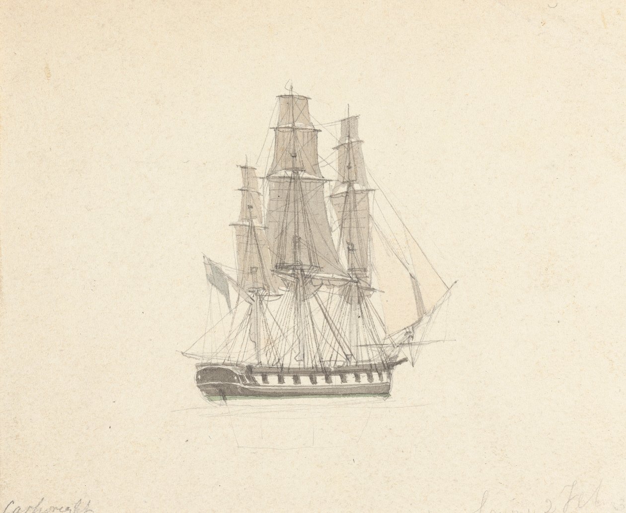 Singel Hermafrodit Brig av Joseph Cartwright