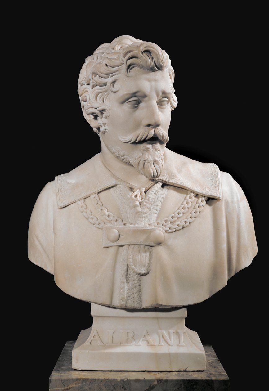 Porträtt av målaren Francesco Albani ... av Joseph Chinard