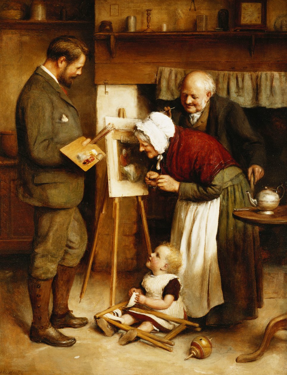 Själva bilden, 1884 av Joseph Clark