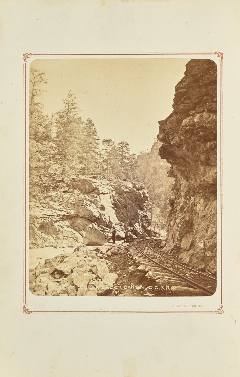 Clear Creek Cañon C.C.R.R. av Joseph Collier