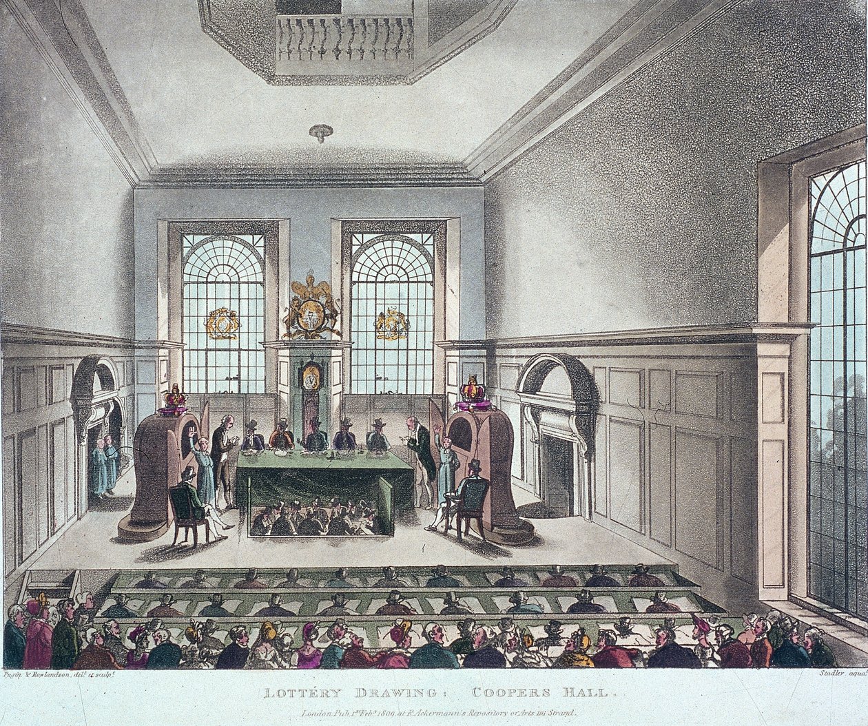 Ritning av State Lottery, Coopers