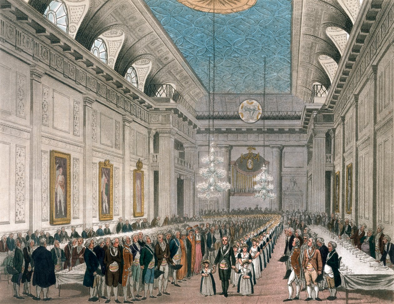 Procession vid Freemasons