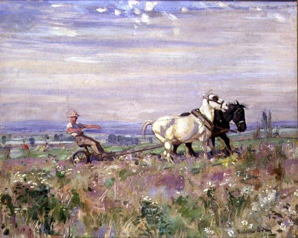 Plough-teamet av Joseph Denovan II Adam