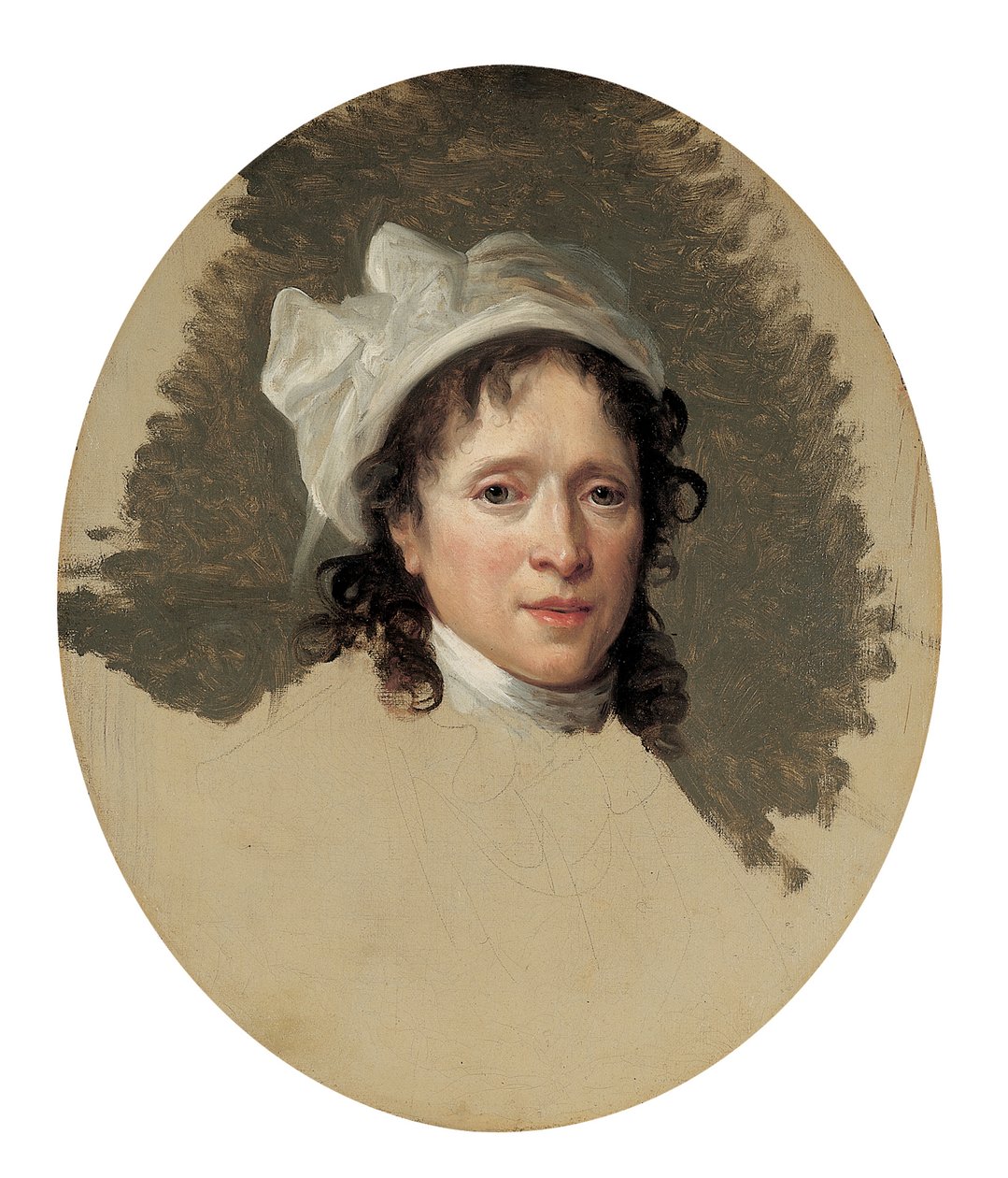 Porträtt av en dam av Joseph Ducreux
