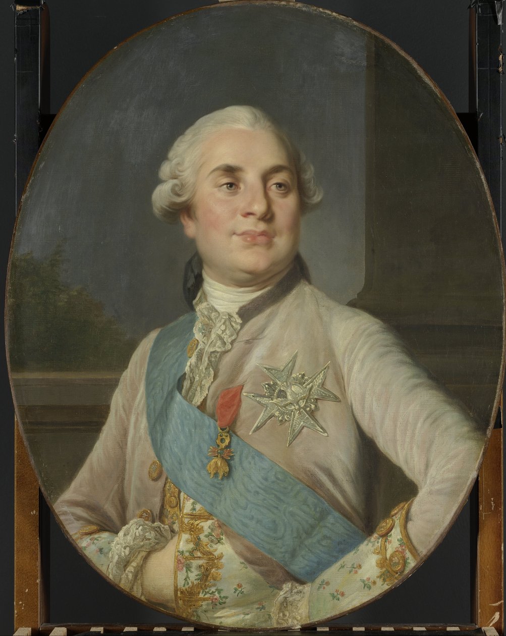 Porträtt av Ludvig XVI, kung av Frankrike Ludvig XVI (1754-1793), kung av Frankrike av Joseph Duplessis (workshop of)