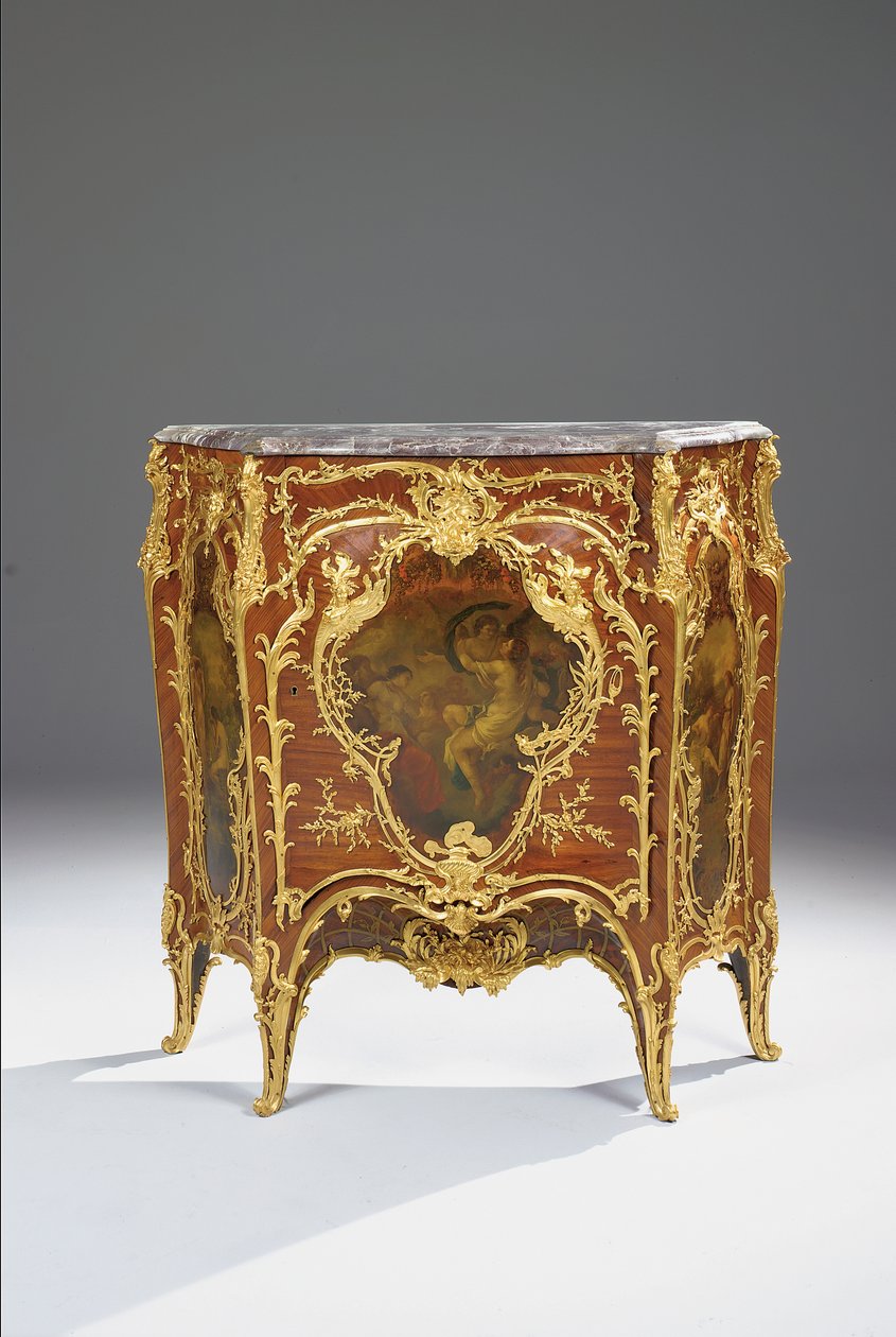 Sideboard, ca 1900 (ormolu-monterad kingwood & wenis martin) av Joseph Emmanuel Zwiener