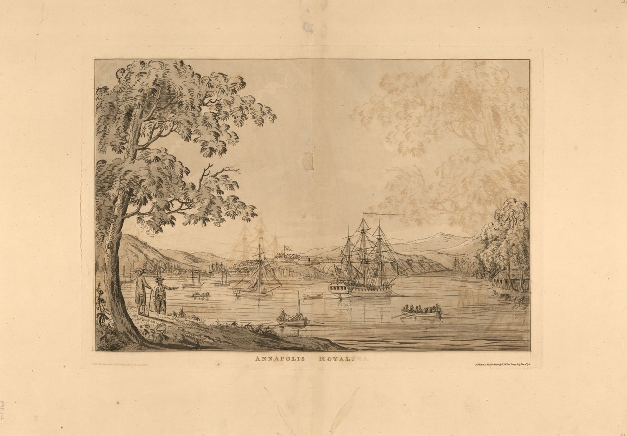 Atlanten Neptunus, av Joseph F. W. Des Barres