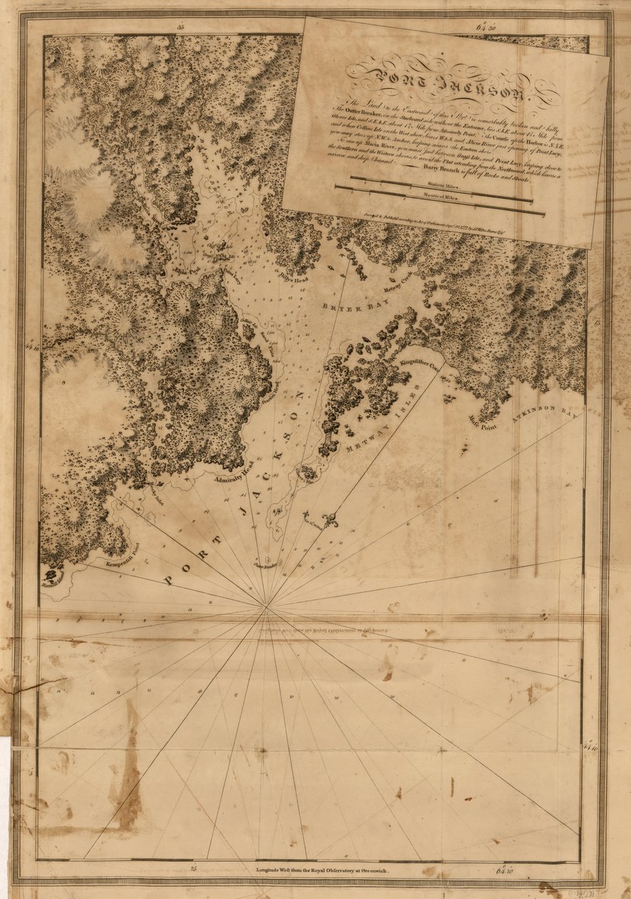 The Atlantic Neptune, publicerad för användning av Royal Navy of Great Britain, av Joseph F. W. Des Barres