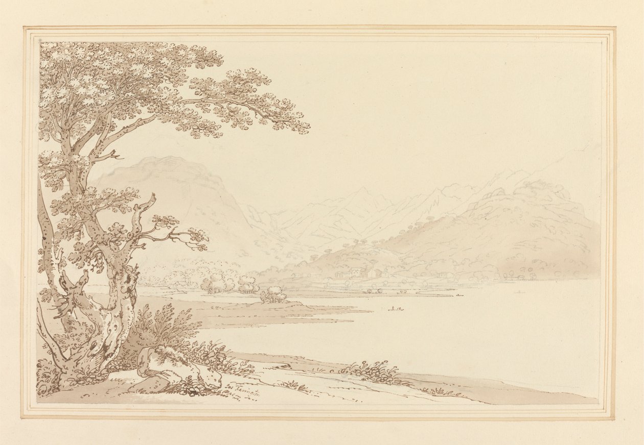 Chef för Ullswater av Joseph Farington