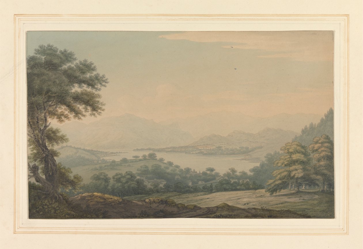 Nedre änden av Ullswater av Joseph Farington
