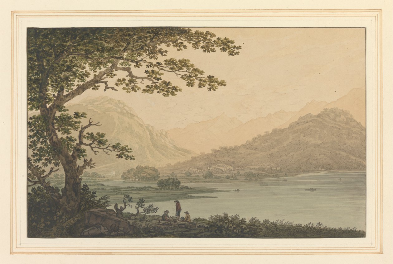 Patterdale från Martindale föll av Joseph Farington