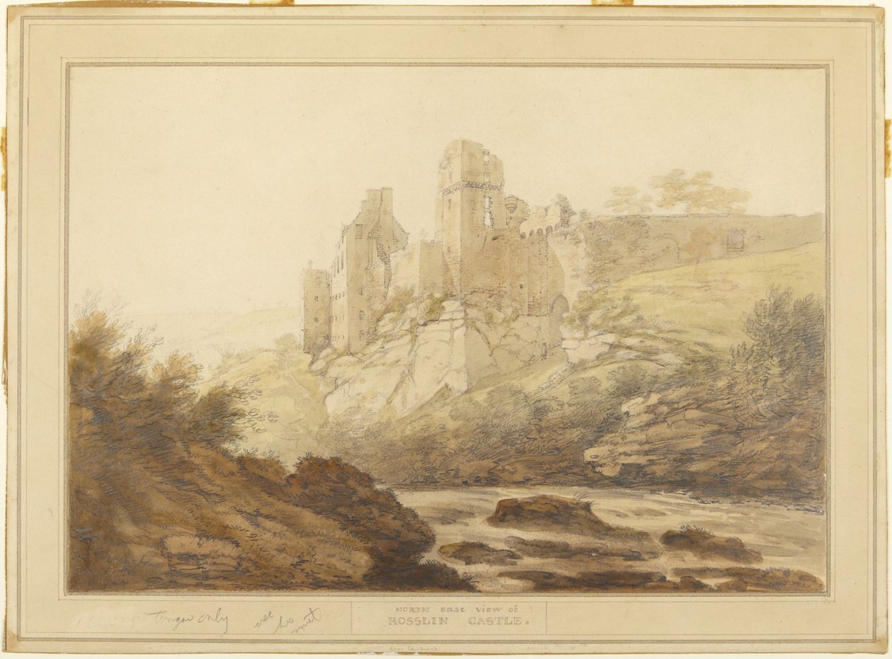 Rosslyn Castle av Joseph Farington