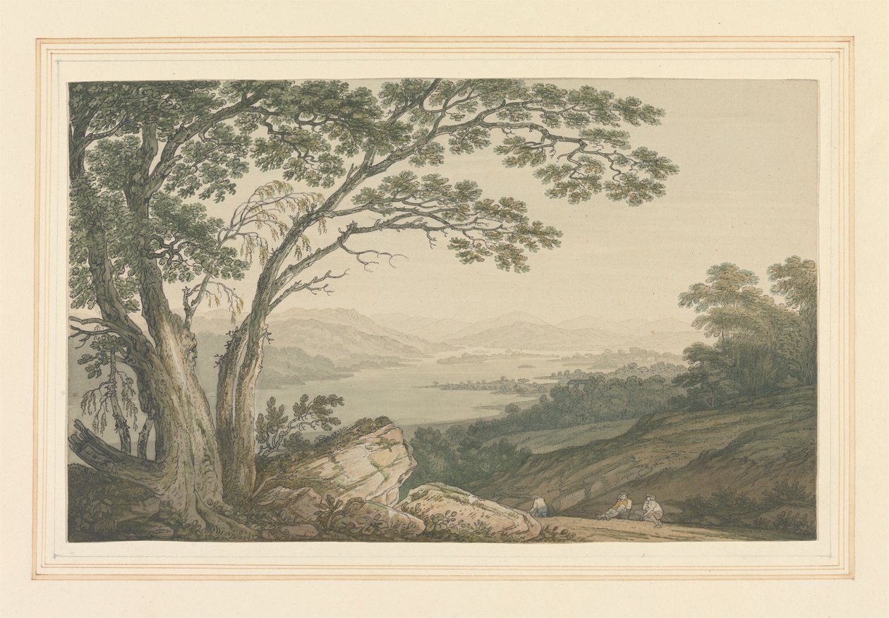 Windermere från Gillshead av Joseph Farington