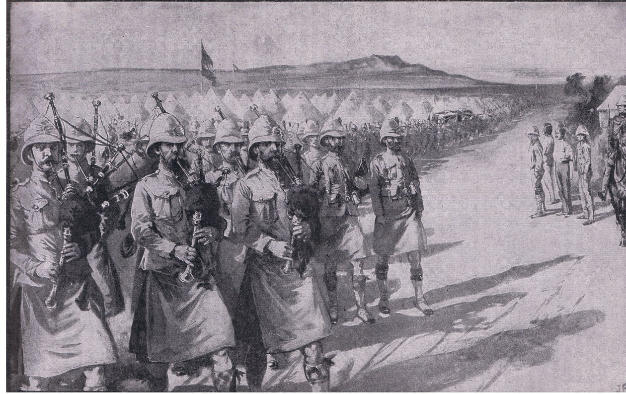 General Wauchopes begravning (foto) av Joseph Finnemore