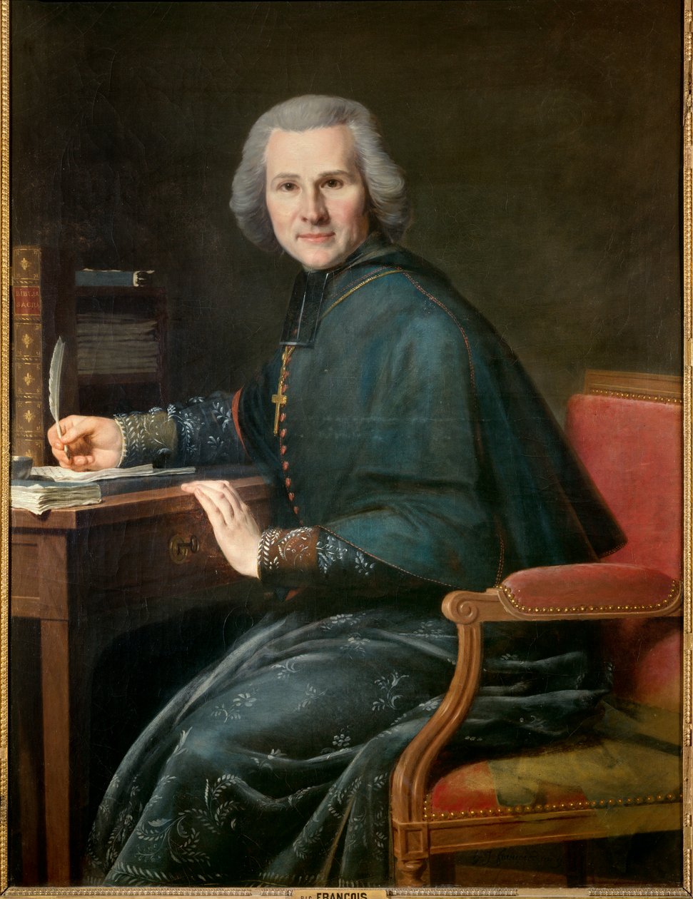 Porträtt av Abbe Gregoire (1750 - 1831), en fransk kyrklig och politiker. Målning av Francois P. J. Celestin. Nancy, Musee Des Beaux Arts - Porträtt av Abbe Gregoire (1750-1831). Kyrklig och fransk politiker. Målning av Francois P. J. Ce av Joseph Francois
