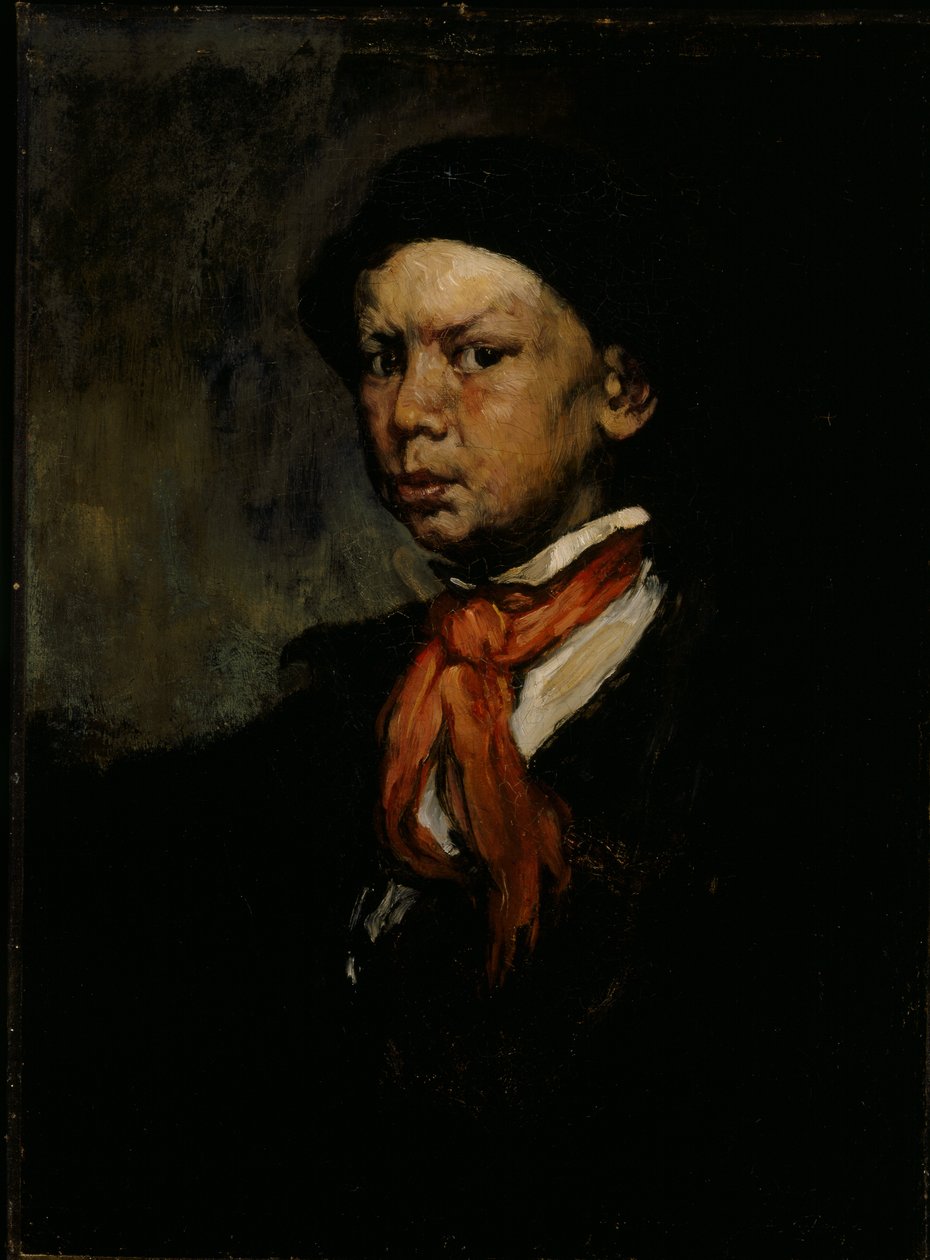 The Whistling Boy, ca 1873 (olja på duk) av Joseph Frank Currier