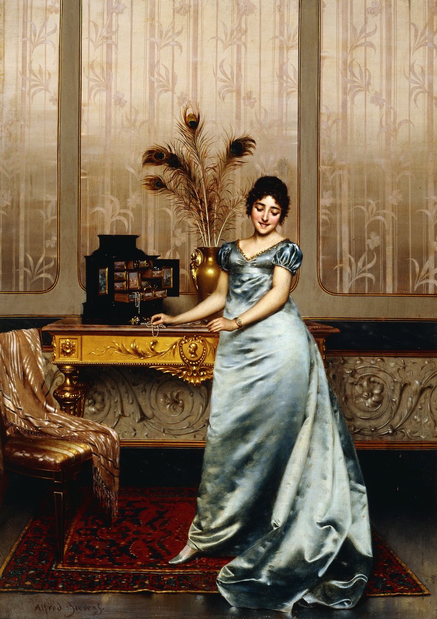 Smyckeskistan; Smyckeskrinet, av Joseph Frederick Charles Soulacroix