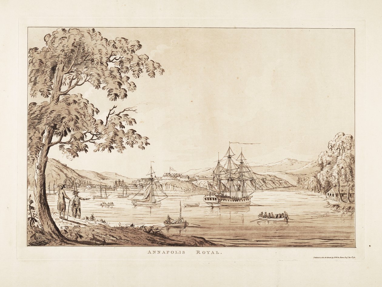 Annapolis Royal av Joseph Frederick Wallet DesBarres