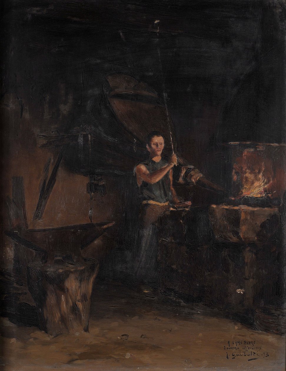 La forge (Till min vän Peyre, kärleksfullt minne) av Joseph Garibaldi