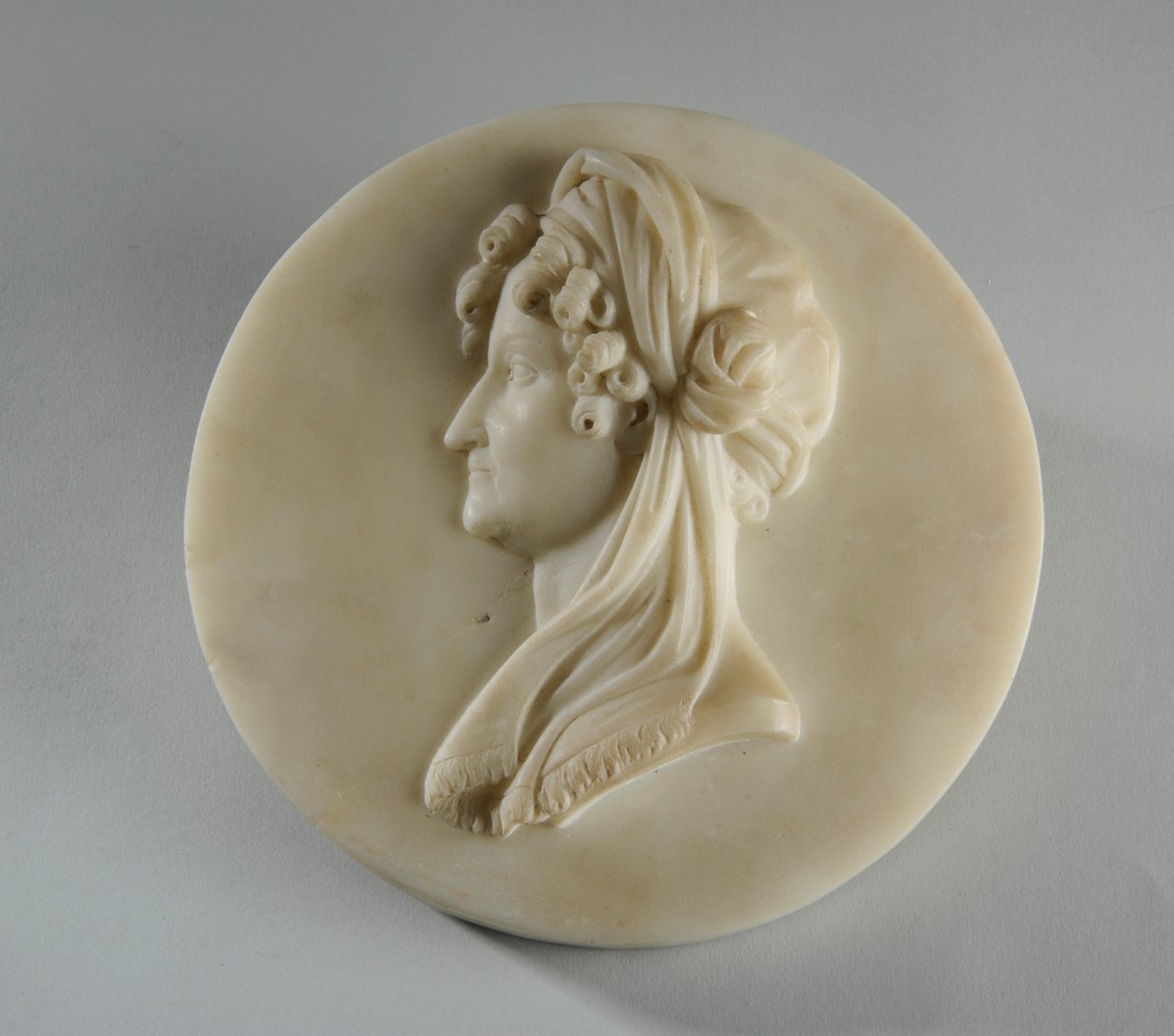 Medaljongporträtt av fru Elizabeth Gott av Joseph Gott