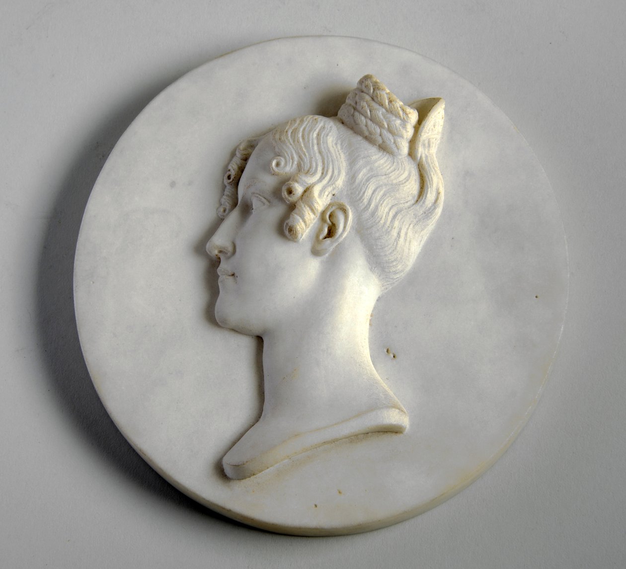 Medaljongporträtt av Mrs Mary Brooke av Joseph Gott