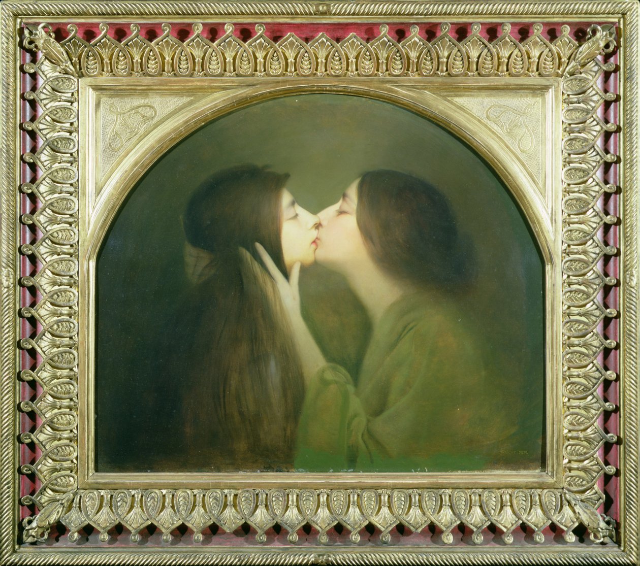 Kyssen, 1900 av Joseph Granie