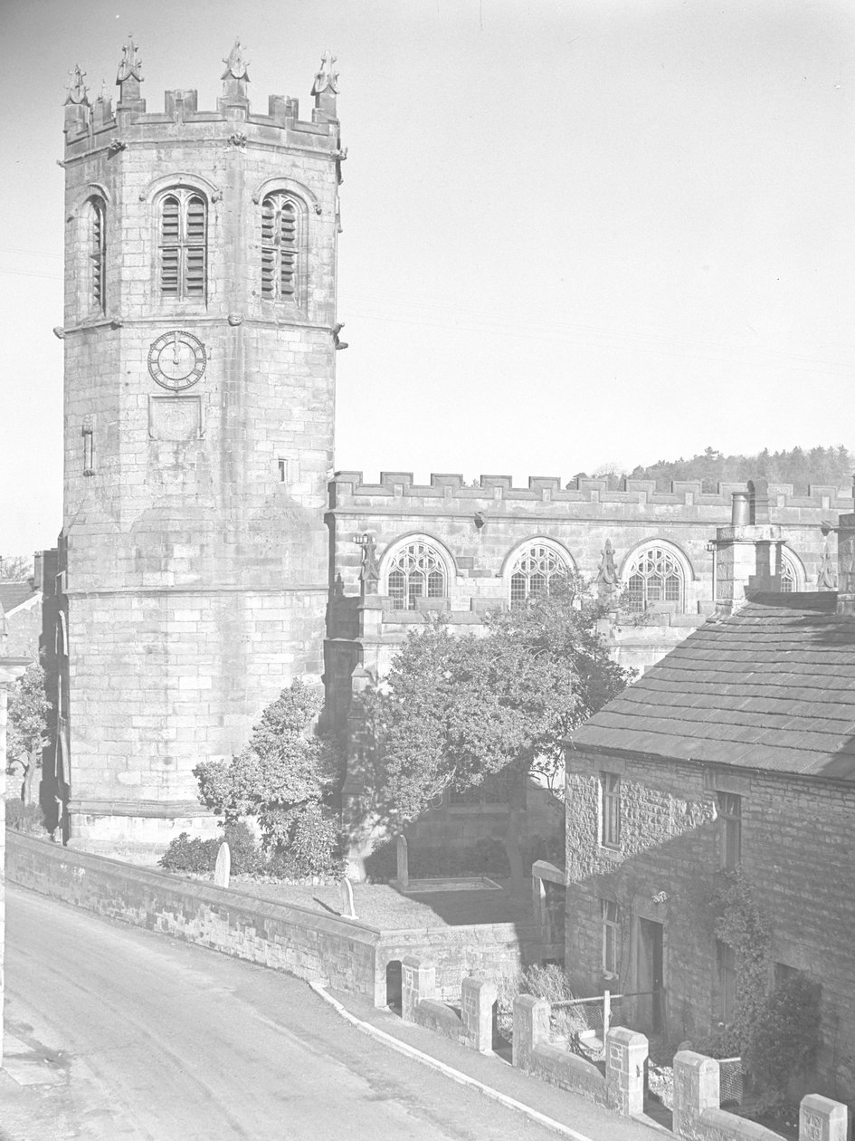 kyrka; arkitektur; religiös; ecklesiastisk; vid Hornby av Joseph Hardman