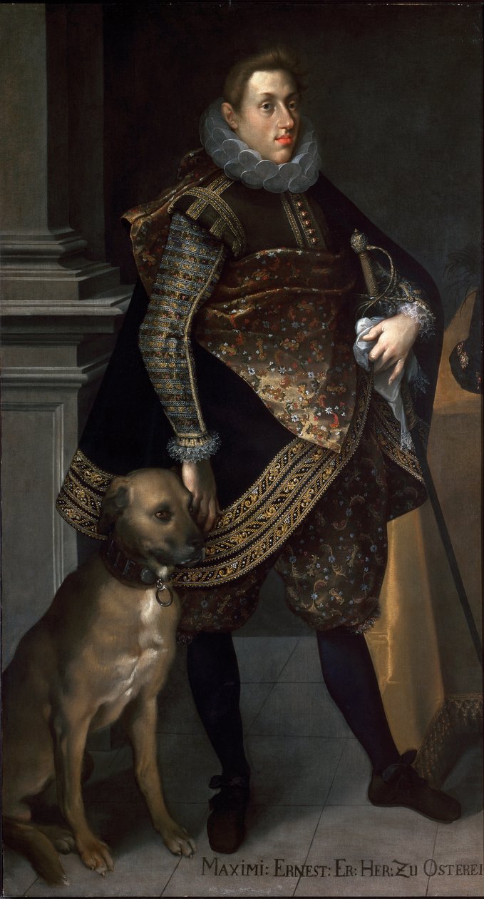 Porträtt av ärkehertig Ernest av Joseph Heintz