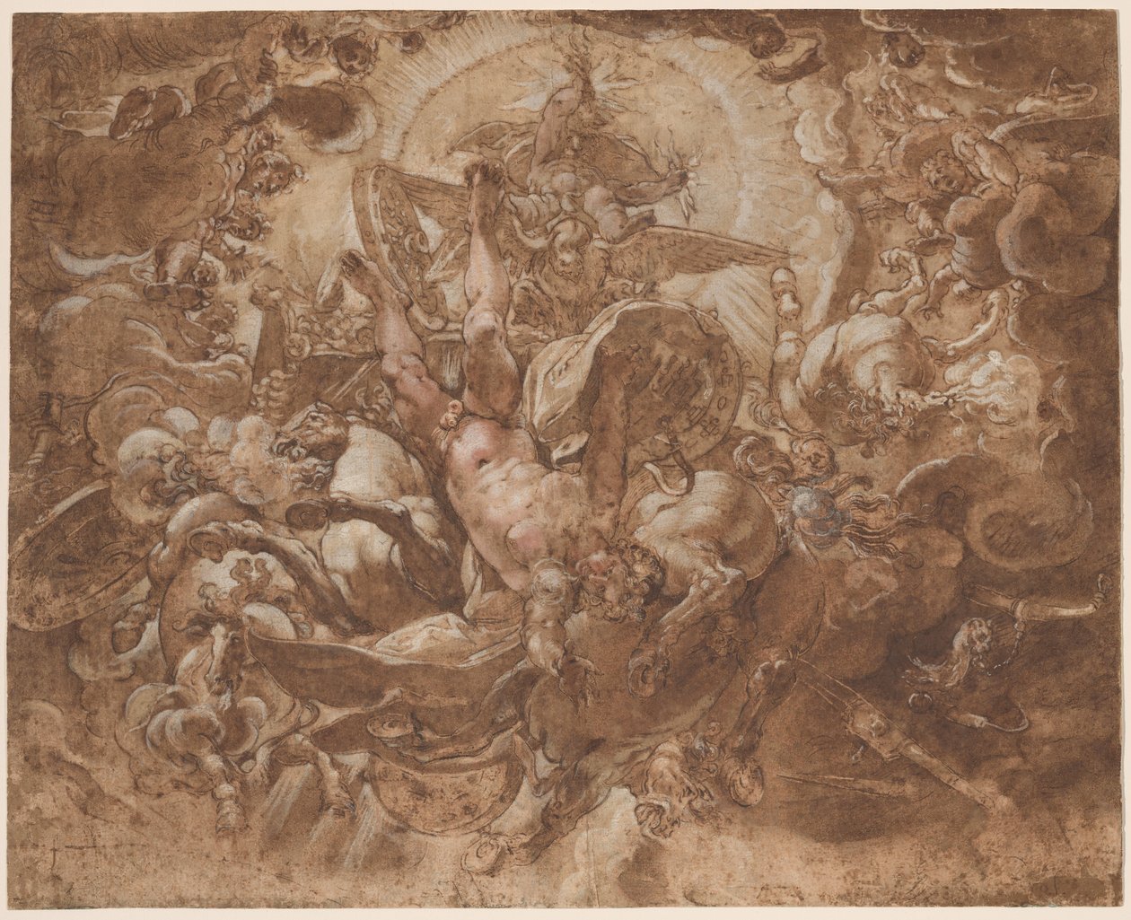 Phaetons fall av Joseph Heintz the Elder