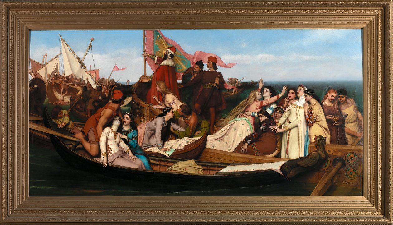 Brudar i Venedig av Joseph Henri François van Lerius