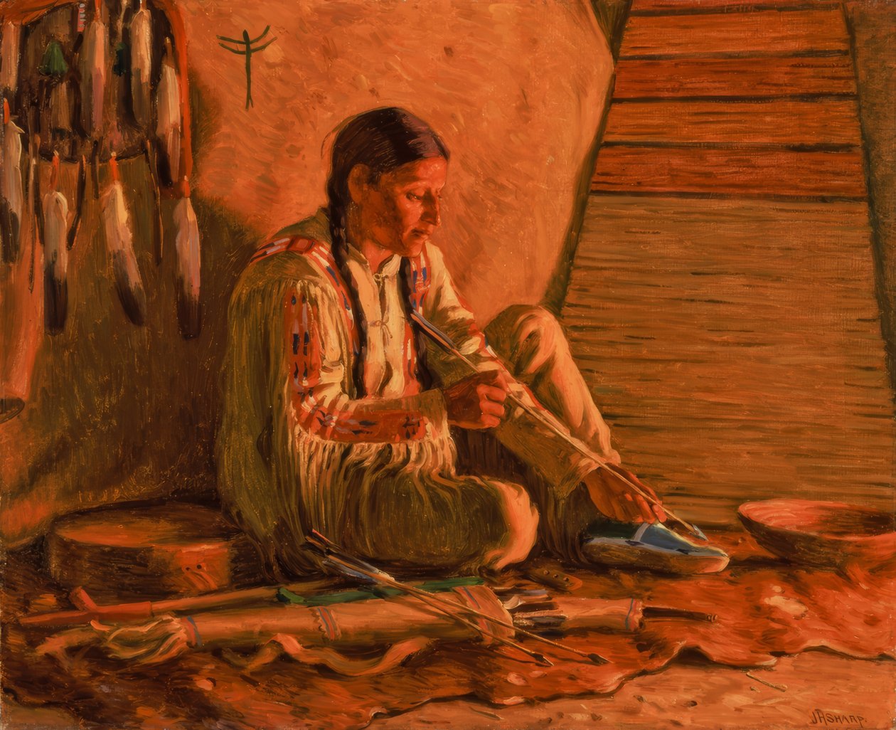 Piltillverkare av Joseph Henry Sharp