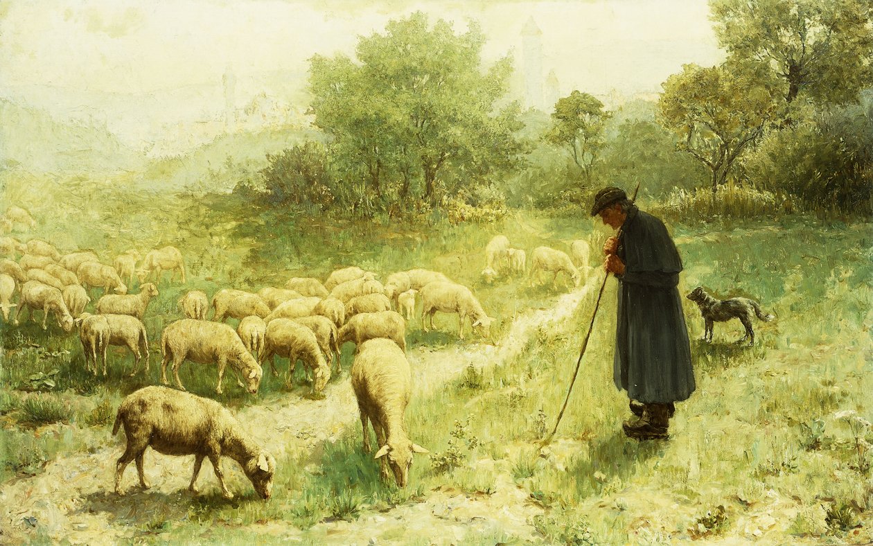 Herde av Joseph Henry Sharp