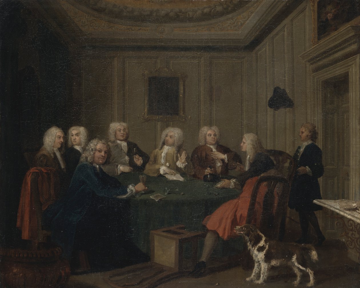 En klubb av herrar av Joseph Highmore