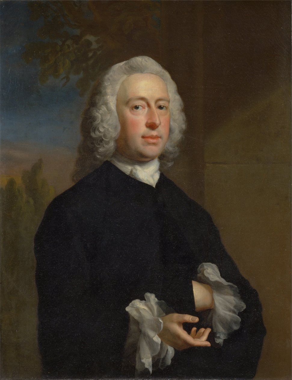 En okänd man i svart av Joseph Highmore