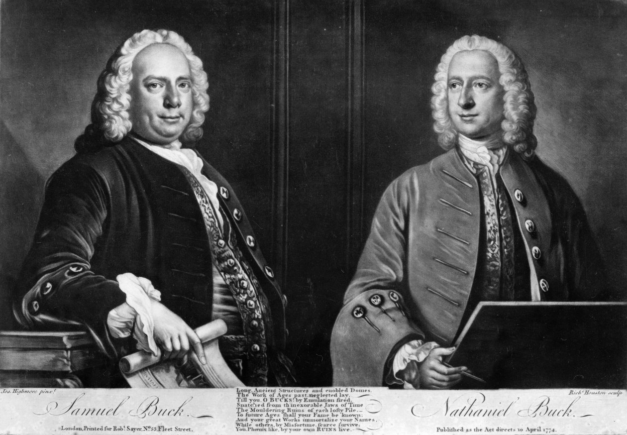 The Buck Brothers, graverad av Richard Houston, 1774 av Joseph Highmore
