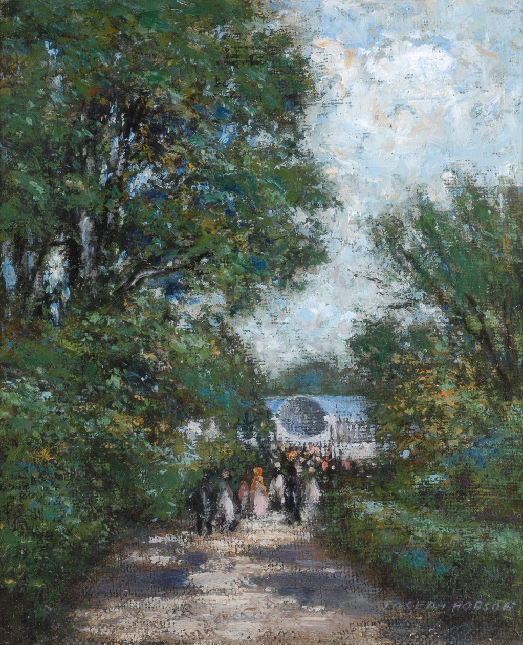 Lister Park, utställning, juni 1904 av Joseph Hobson
