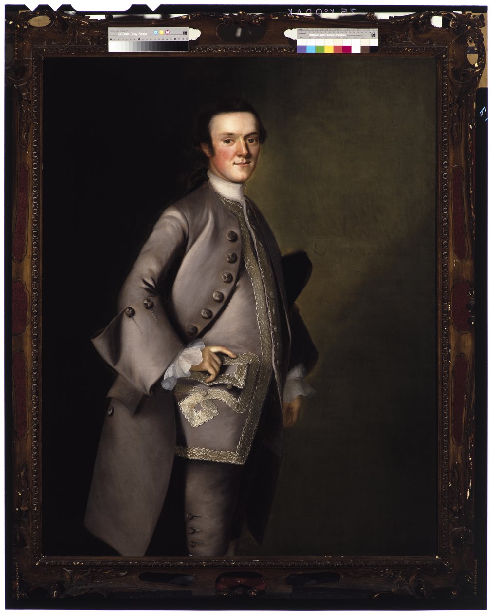 Porträtt av Thomas Wentworth, 1761 av Joseph Jonathan Blackburn