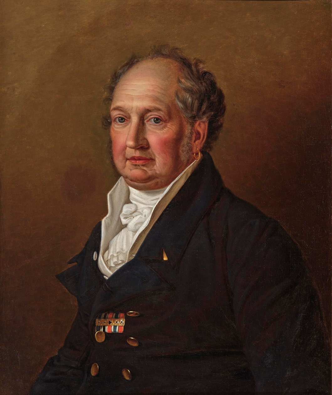 Porträtt av Maximilian IV Joseph, kurfurst av Bayern 1756-1825, 1823. av Joseph Carl Stieler