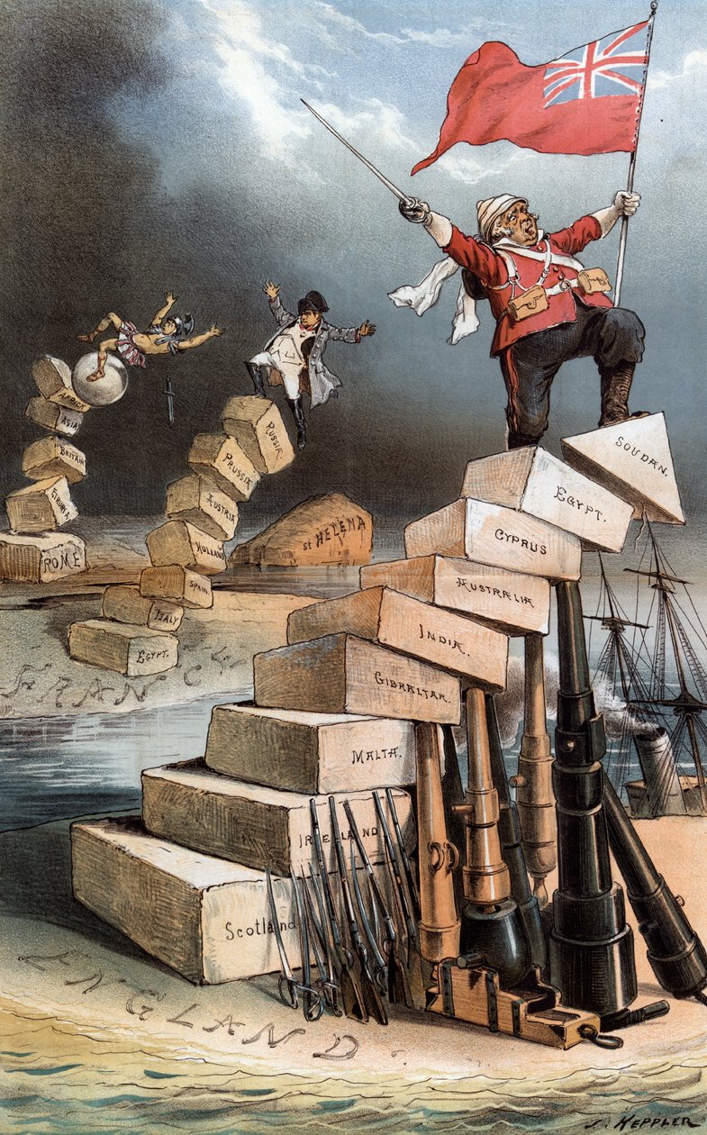Historien upprepar sig, 1885 av Joseph Keppler