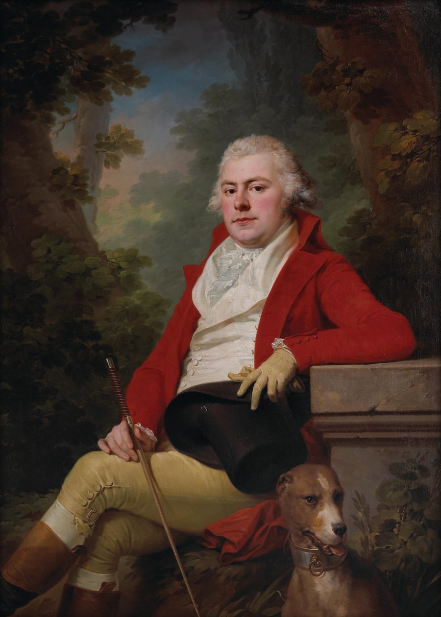 Josef Kreutzinger Porträtt Aleksej Golitsyn 1795 av Joseph Kreutzinger