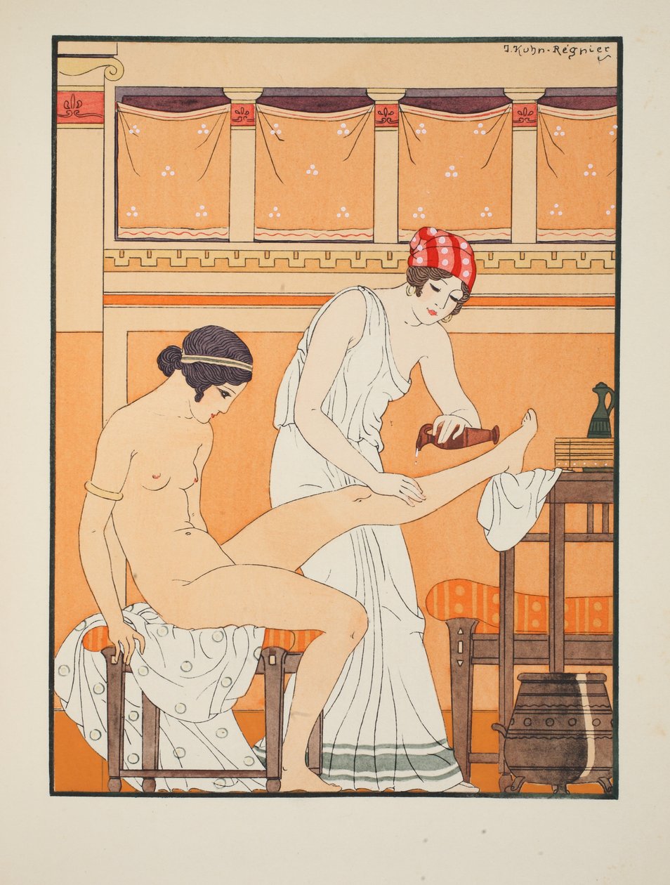 Och smörj den med doftande ros, illustration från 