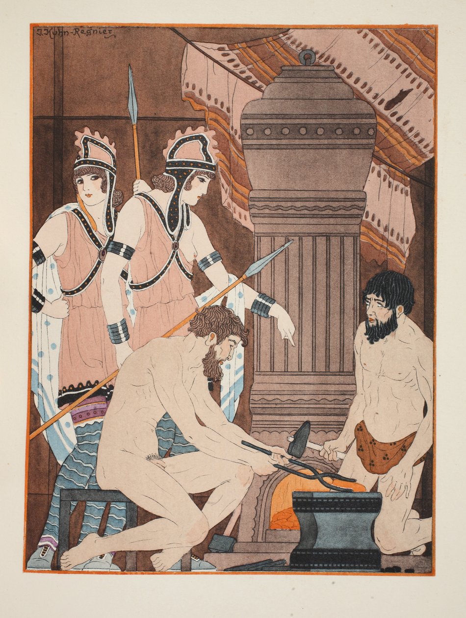Heta kol, illustration från 