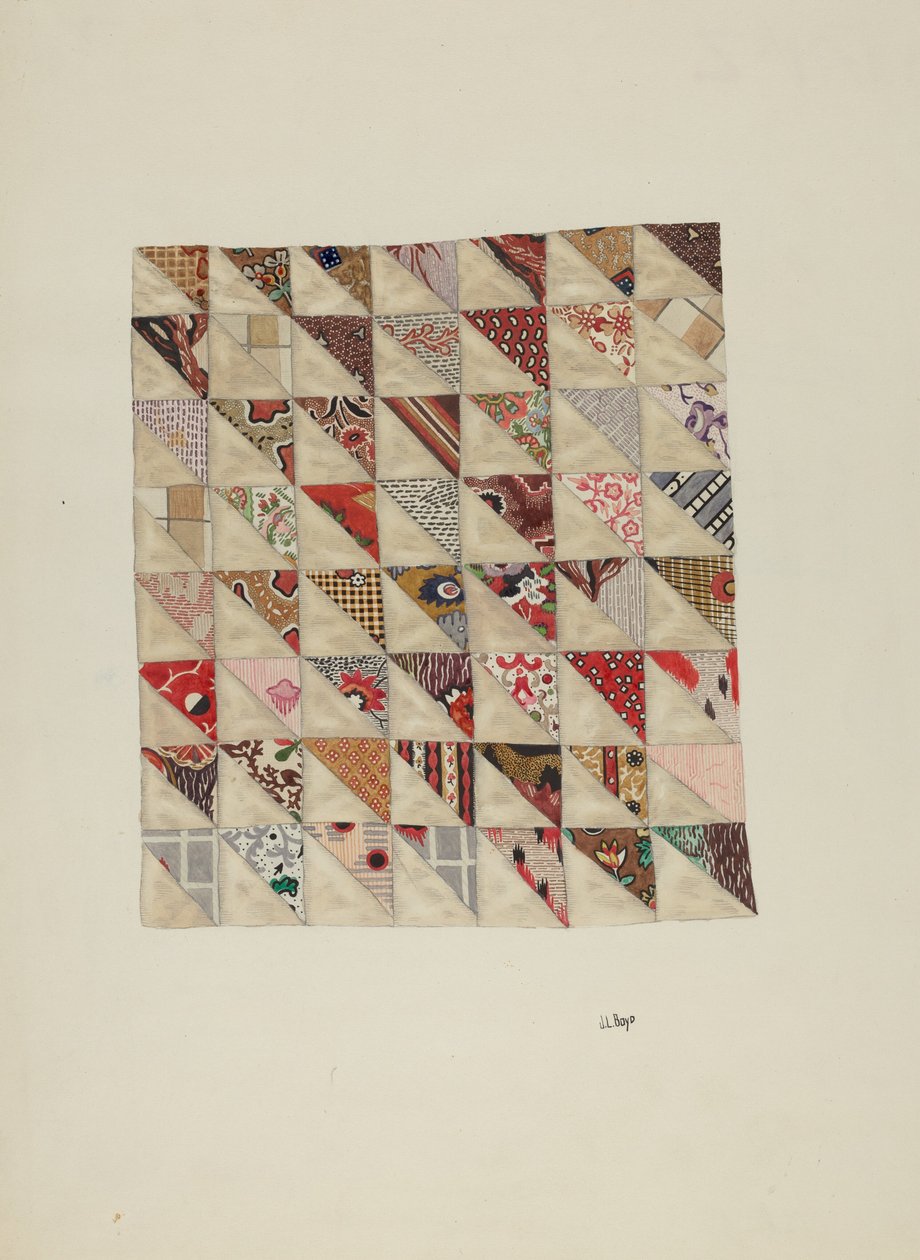 Bit av Calico Patchwork av Joseph L. Boyd