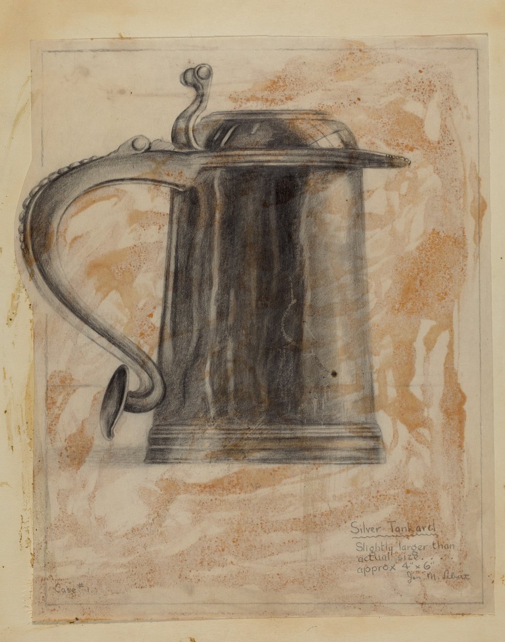 Silver Tankard av Joseph Leboit