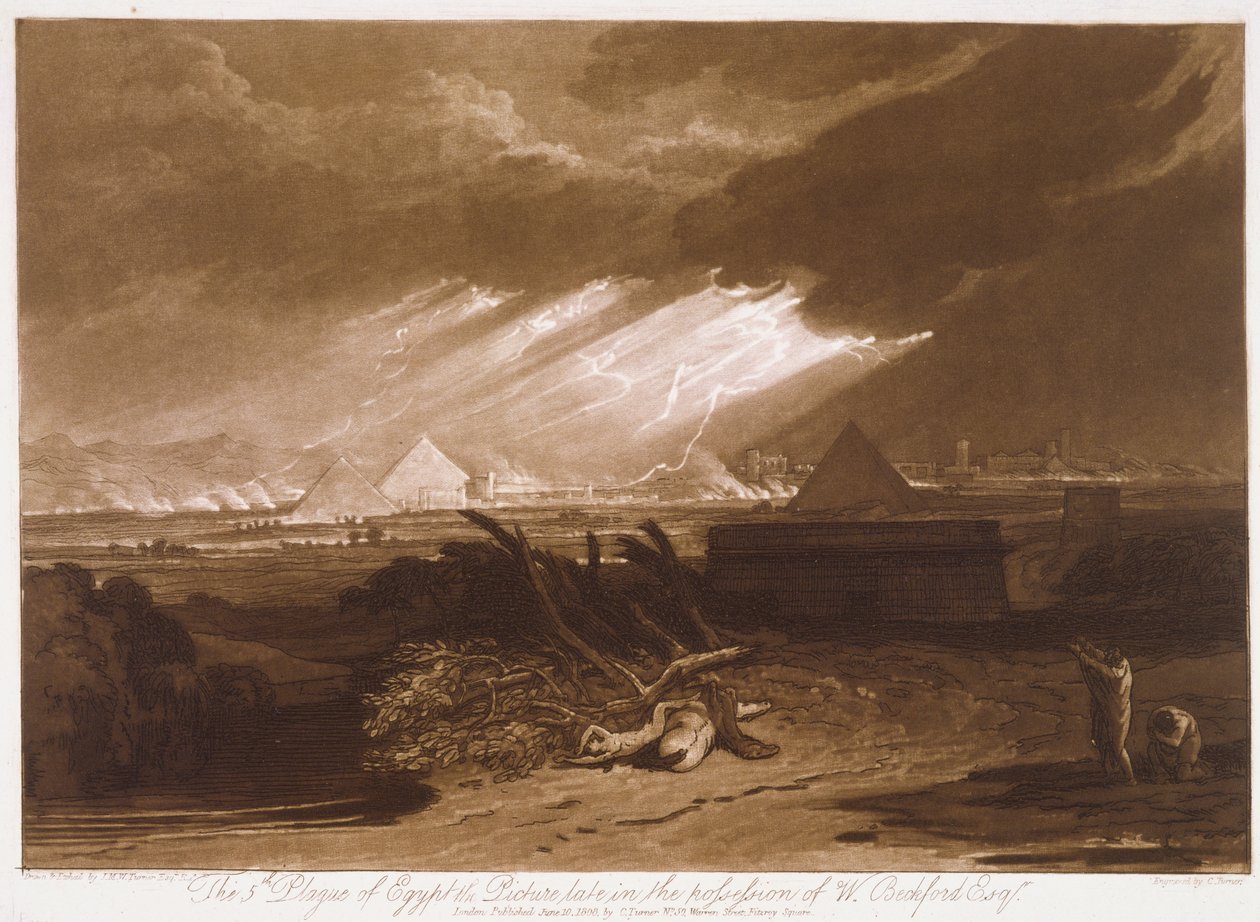 F.16.I Egyptens femte plåga, från 