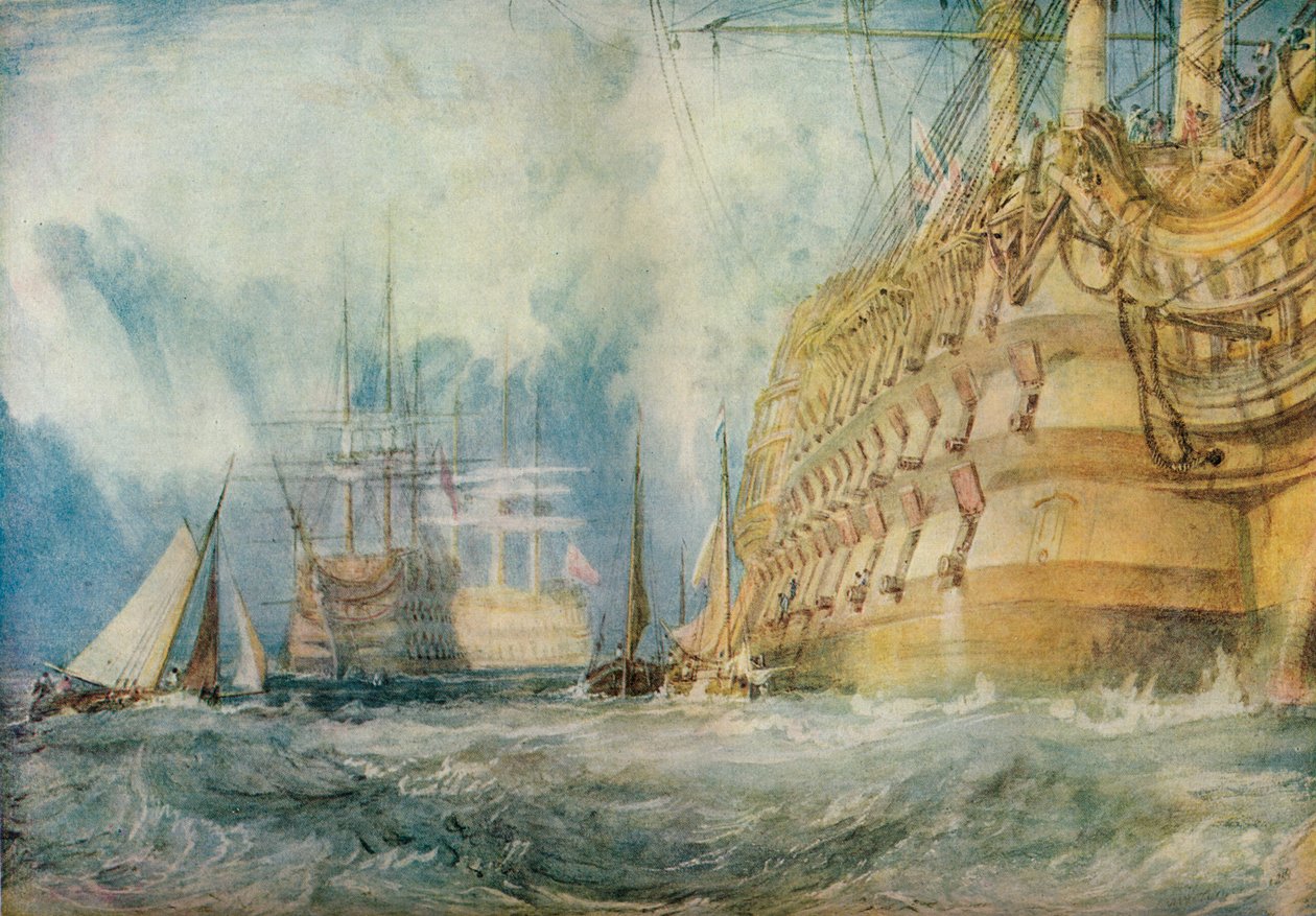En förstklassig insamling i butiker, 1818 av Joseph Mallord William Turner