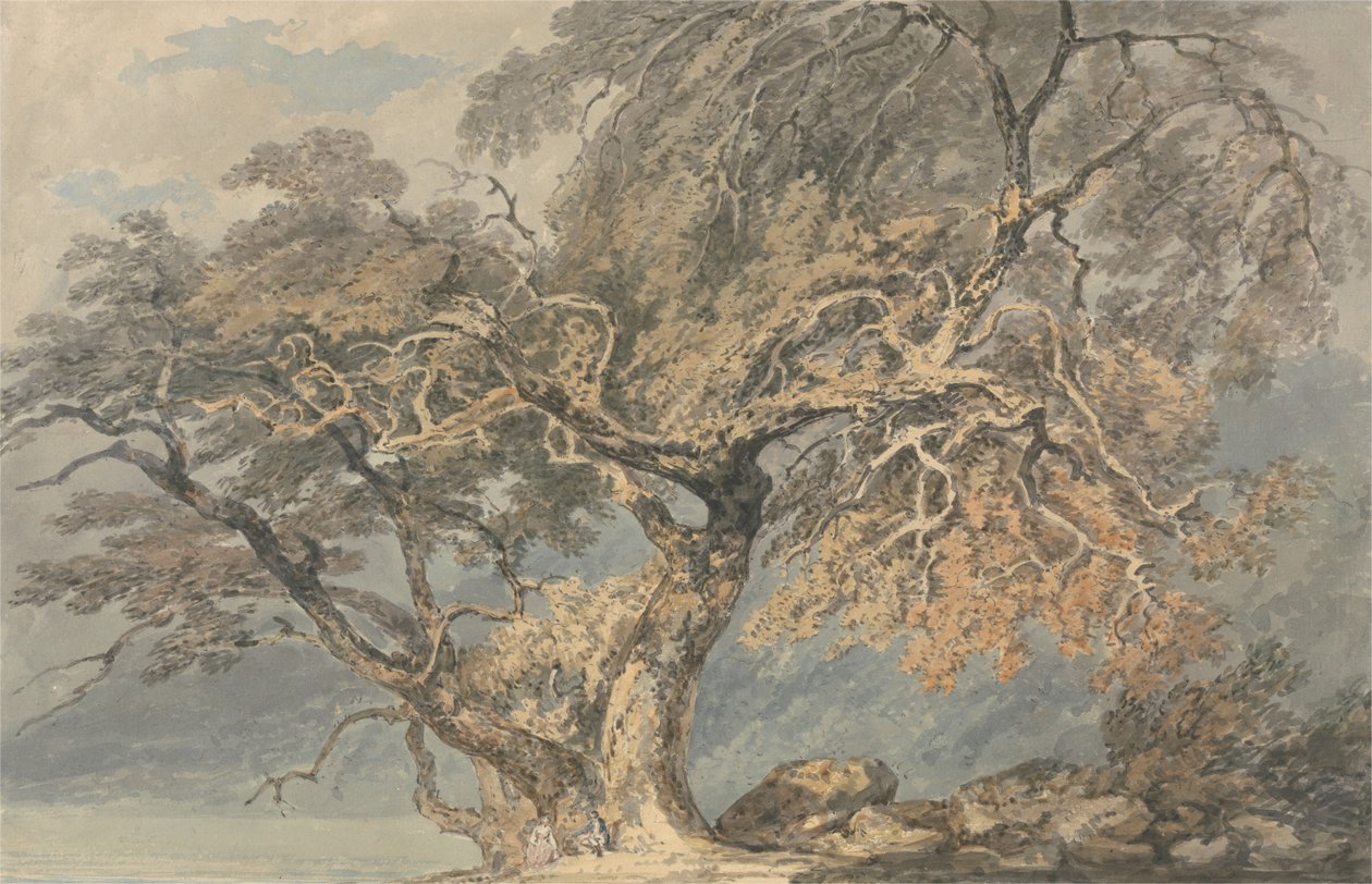 Ett stort träd av Joseph Mallord William Turner