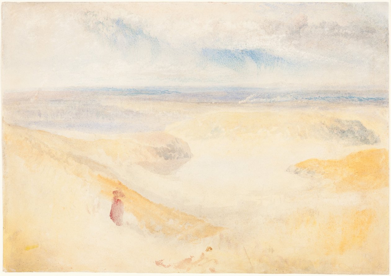En flod i Yorkshire av Joseph Mallord William Turner