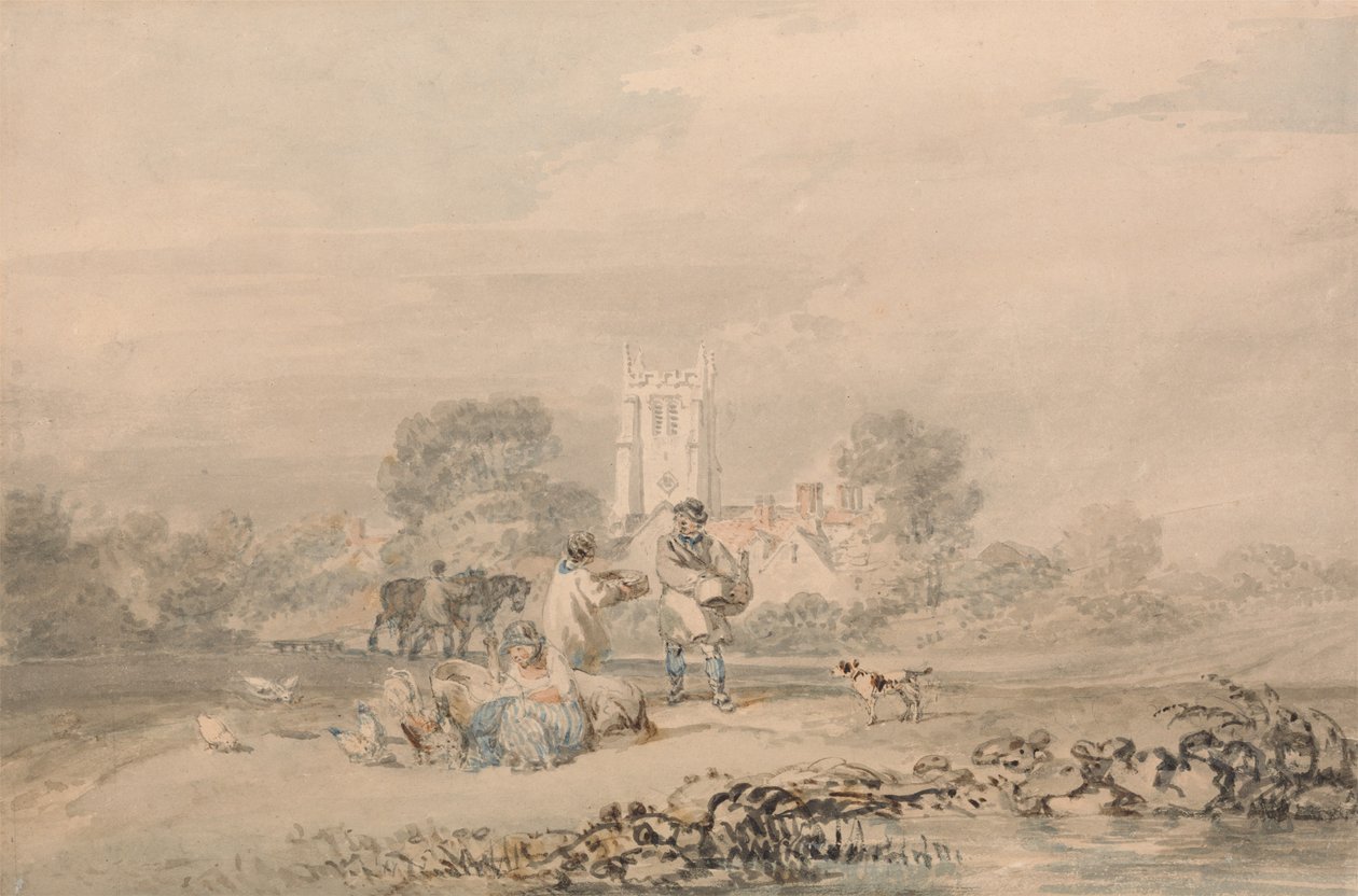 Höstsådd av säden av Joseph Mallord William Turner