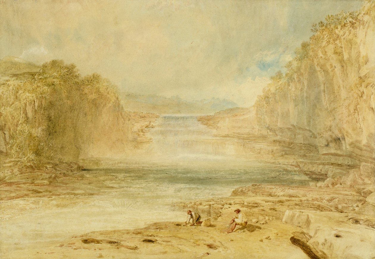 Aysgarth Force, Richmondshire av Joseph Mallord William Turner